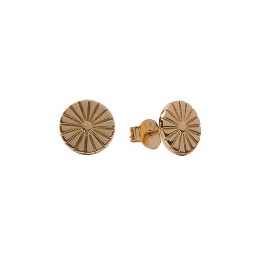 Parade Goldplated Earrings Sunny Coin 