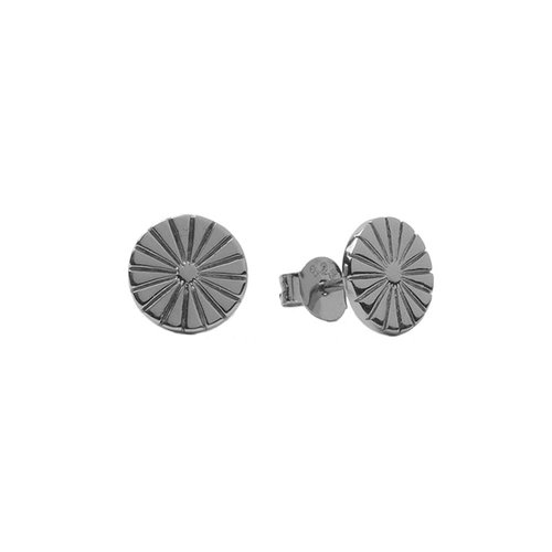 Parade Silverplated Earrings Sunny Coin 