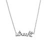 All the Luck in the World Urban Silverplated Necklace Utrecht