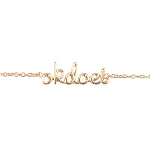 Urban Goldplated Armband Okdoei 