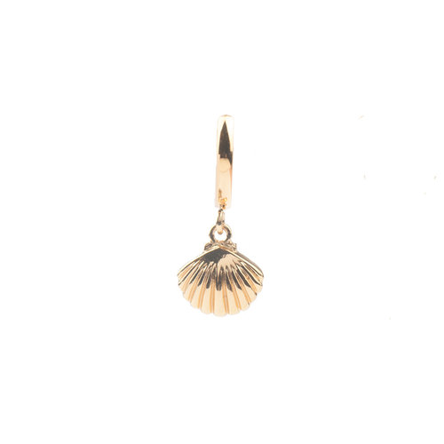 Souvenir Goldplated Earring Sea Shell 