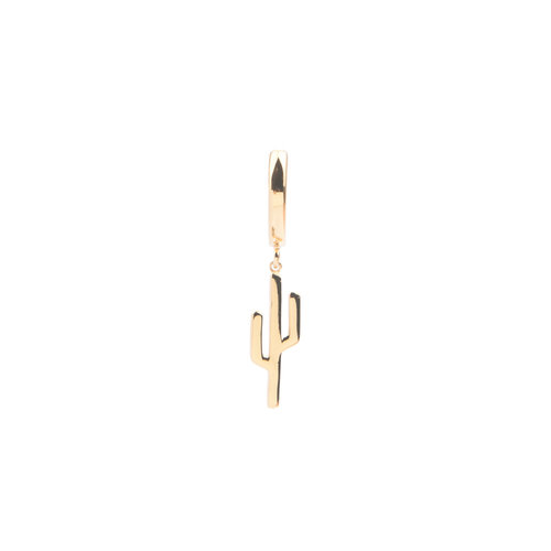 Souvenir Goldplated Earring Cactus 