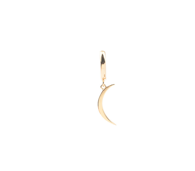 Souvenir Goldplated Earring Long Moon