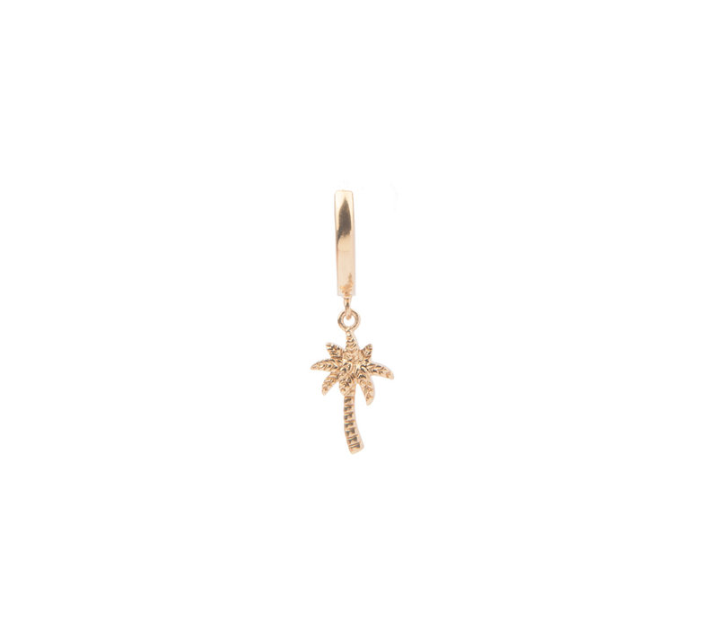 Souvenir Goldplated Earring Palm Tree