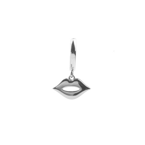 Souvenir Silverplated Earring Lips 