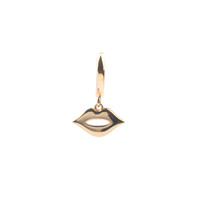 Souvenir Goldplated Oorbel Lippen