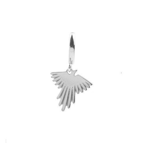 Souvenir Silverplated Earring Eagle 