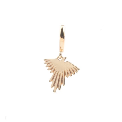 Souvenir Goldplated Earring Eagle 