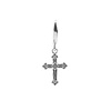 All the Luck in the World Souvenir Silverplated Earring Cross