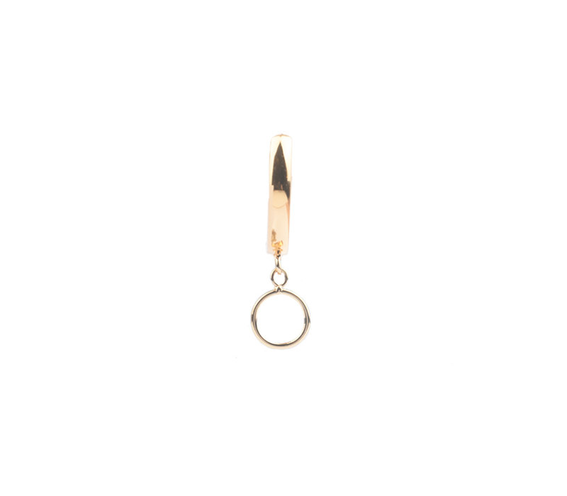 Souvenir Goldplated Earring Circle