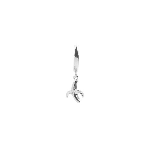 Souvenir Silverplated Earring Banana 