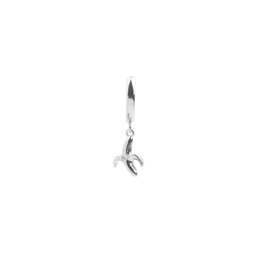 Souvenir Silverplated Earring Banana 