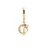 All the Luck in the World East Goldplated Earring Small Dragon