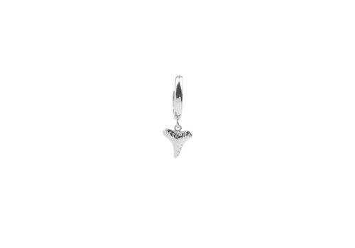 All the Luck in the World Souvenir Silverplated Earring Tooth