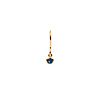 Bliss Goldplated Earring Hook Sapphire blue