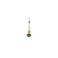 Bliss Goldplated Earring Hook Emerald green