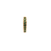 All the Luck in the World Bliss Goldplated Earring Creole green