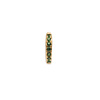 Bliss Goldplated Earring Creole green