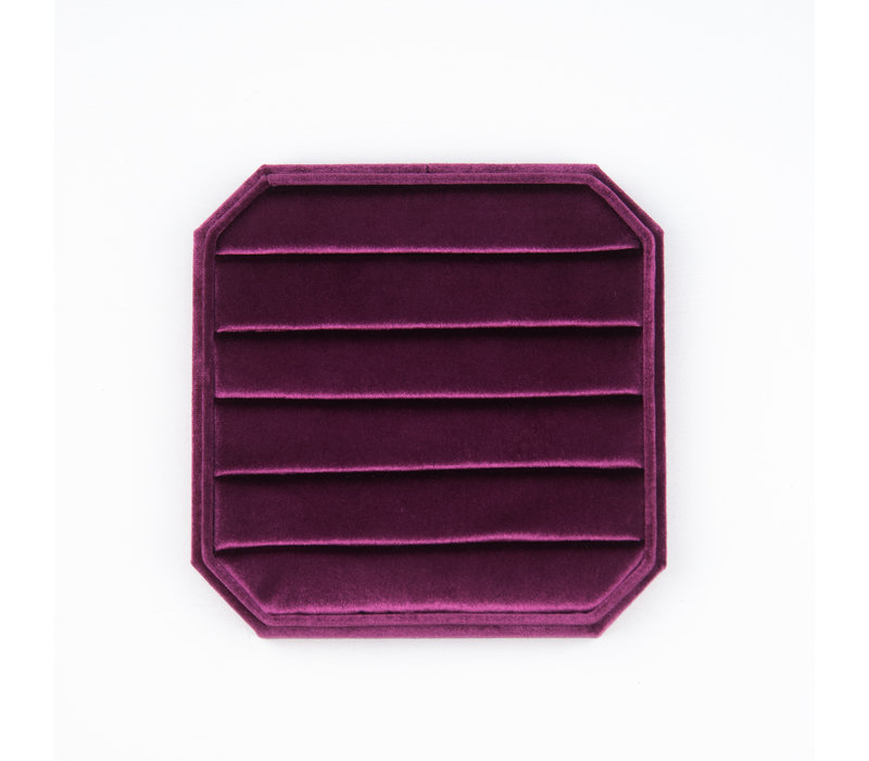 Velvet ring display box Pink