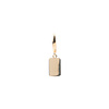 Souvenir Goldplated Earring Rectangle