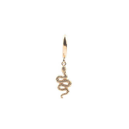 Souvenir Goldplated Earring Snake 