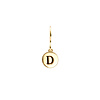 All the Luck in the World Character Goldplated Oorbel letter D