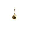 All the Luck in the World Character Goldplated Oorbel letter B