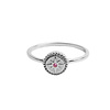 All the Luck in the World Magique Silverplated Ring Munt Starburst Roze