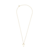 Souvenir Goldplated Necklace Open Triangle