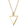 Souvenir Goldplated Necklace Open Triangle