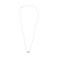 Souvenir Silverplated Ketting Lippen