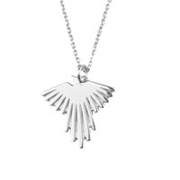 Souvenir Silverplated Necklace Eagle