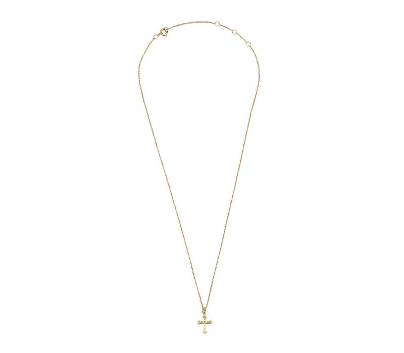 Souvenir Goldplated Necklace Cross