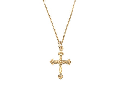 All the Luck in the World Souvenir Goldplated Necklace Cross