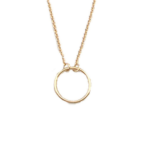 Souvenir Goldplated Necklace Circle 