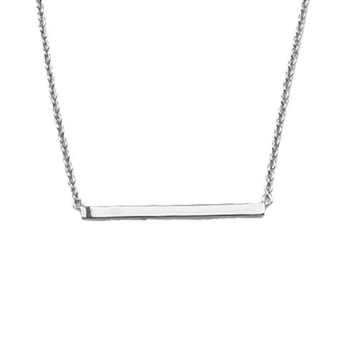 Souvenir Silverplated Necklace Bar 