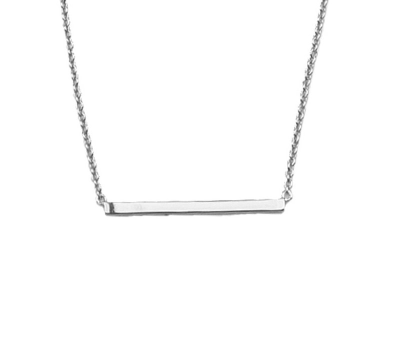 Souvenir Silverplated Necklace Bar