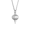 East Silverplated Ketting Lantaarn