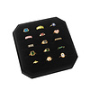 Velvet ring display box Black