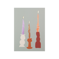 Postcard - Candles