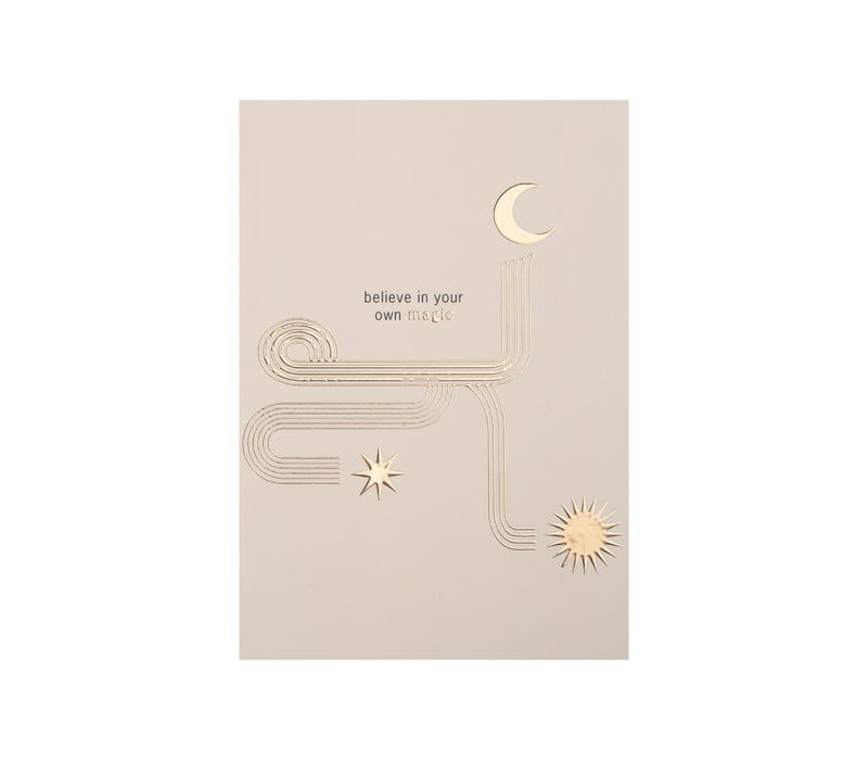 Postcard Believe in your own magic