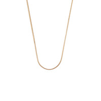 Essentials Goldplated Ketting Ronde Slangen