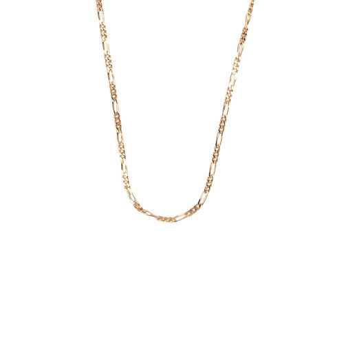 Essentials Goldplated Necklace Figaro 