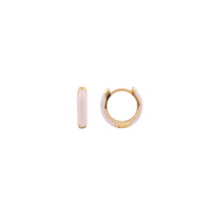 Bloom Goldplated Earring Light Pink