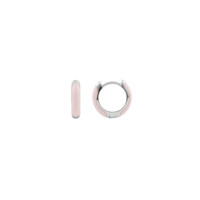 Bloom Silverplated Earring Light Pink