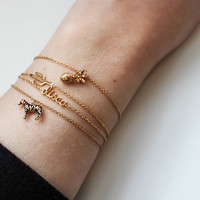 Urban Goldplated Armband Disco