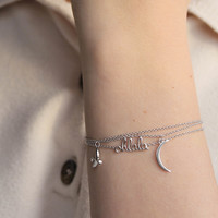 Urban Silverplated Armband Ohlala