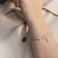 Urban Silverplated Armband Gogirl