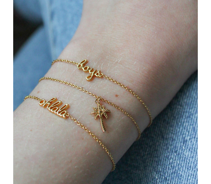 Urban Goldplated Bracelet Boys