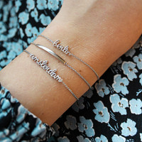 Urban Silverplated Bracelet Amsterdam